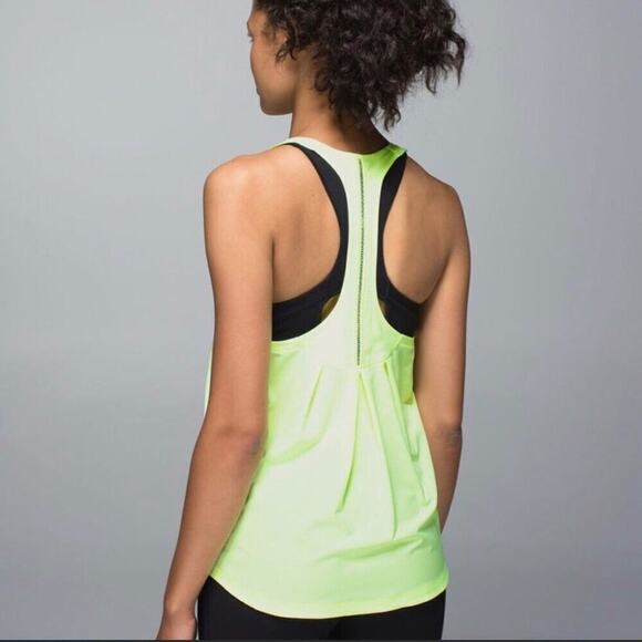 Lululemon Lightened Up Singlet Clear Mint  8 - Picture 2 of 14